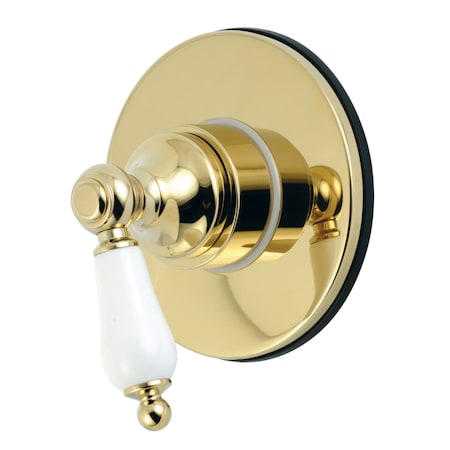 Kingston Brass KS3032PL Single-Handle Three-Way Diverter Valve with Trim Kit KS3032PL
